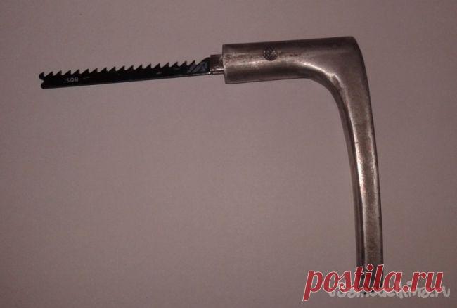 Лобзик из дверной ручки