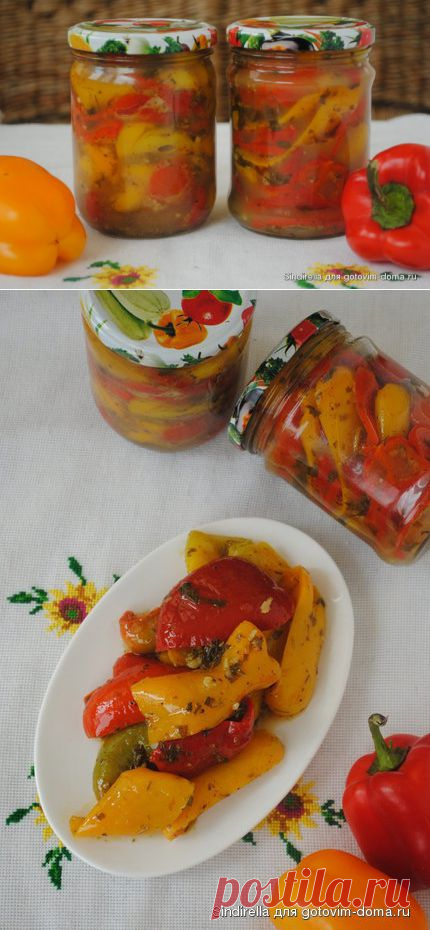 Маринованный перец по-грузински | Четыре вкуса