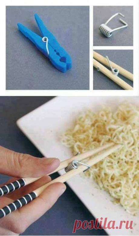 Решение для тех, кто еще не научился есть палочками