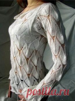 Ажур - Бесплатная Образец Вязания