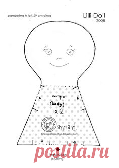 ART WITH QUIANE - Paps, Molds, EVA, Felt, seams, 3D Fofuchas: Cast Lilli doll 2 of 3