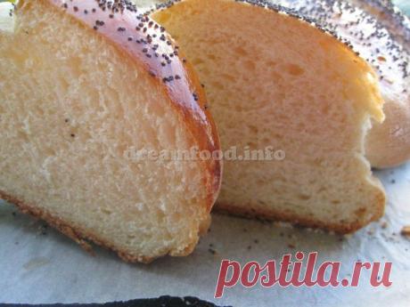 Ванильная хала.