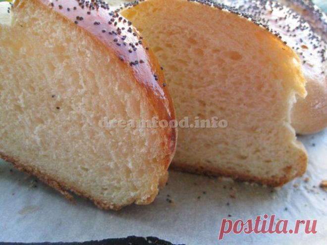 Ванильная хала.