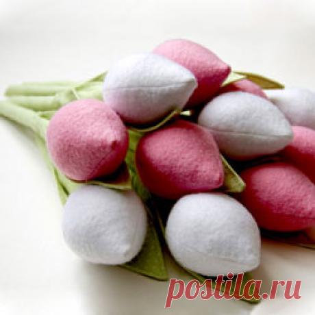 Как сшить тюльпаны тильда - мастер класс и выкройка