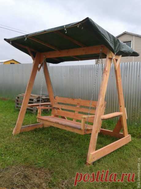 Мастерим дачные качели своими руками — DIYIdeas