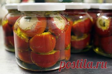 Закуска из острого перца и анчоусов - Овощи на зиму . 1001 ЕДА вкусные рецепты с фото!
