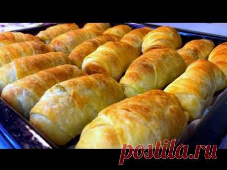 БЕРУ КАРТОШКУ! ПИРОЖКИ ТЕПЕРЬ НЕ ДЕЛАЮ НАШЛА РЕЦЕПТ ПРОЩЕ, ВКУСНЕЕ И ПОЛЕЗНЕЕ! ОХ КАКАЯ ВКУСНЯТИНА! ВЫХОД 21 ШТУК  КРУПНЫЕ САМСЫРЕЦЕПТ:ВОДА 150 МЛМОЛОКО 150 МЛЯЙЦО 1 ШТСОЛЬ 0.5 Ч.ЛМУКА 600 ГР +/-ДЛЯ СМАЗЫВАНИЯ СЛОЁВ 200 ГР( 82%) СЛИВ.МАСЛО РАСТОПИТЬДЛЯ НАЧИ...