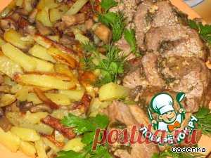 Говядина «Копченая» в клюквенном соусе - кулинарный рецепт