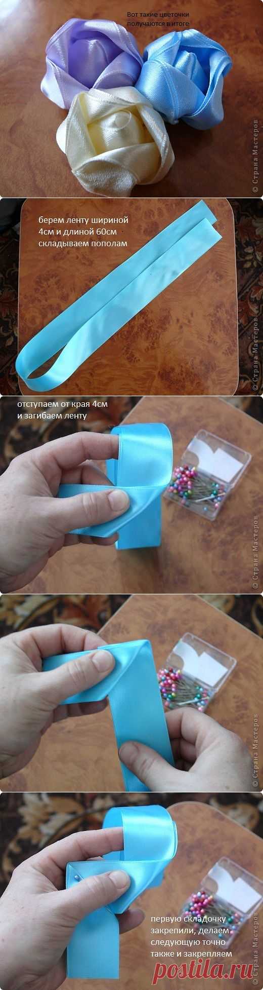 Мастер-класс новых цветочков | Страна Мастеров