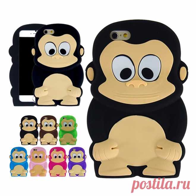cases for motorola phones Picture - More Detailed Picture about 2014 fashion 7 corlors Funny 3D Monkey Soft Silicone Phone Cover Case for iphone6 4.7" Picture in Phone Bags & Cases from Elenxs store | Aliexpress.com | Alibaba Group