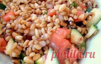 Салат с перловкой / Салаты из злаков / TVCook: пошаговые рецепты c фото