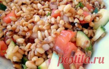 Салат с перловкой / Салаты из злаков / TVCook: пошаговые рецепты c фото