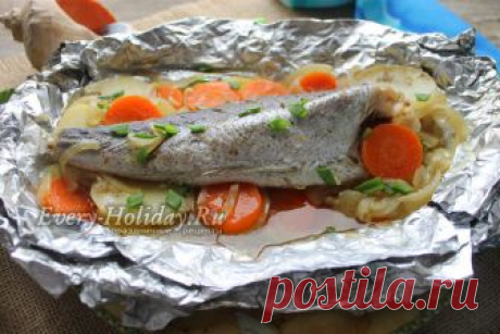 рецепты в фольге.