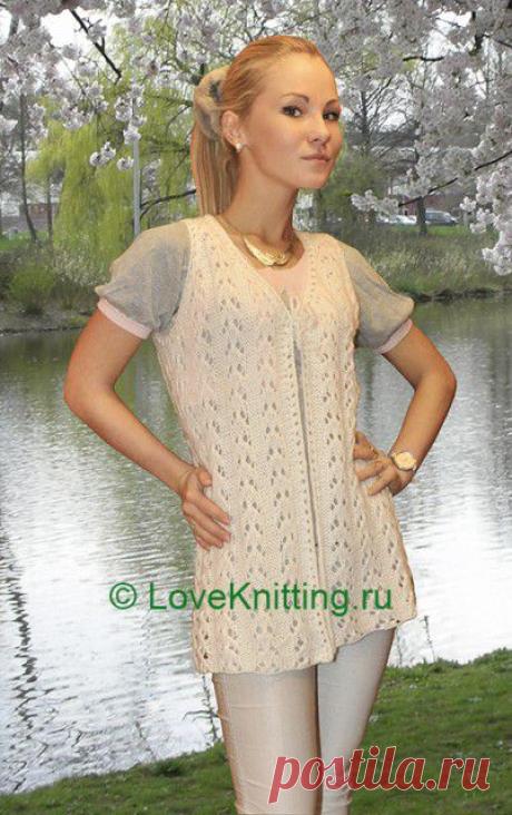 Ажурный кардиган | Искусница