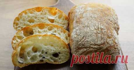 Вкусная чиабатта своими руками: вы забудете про хлеб из магазина - Вкусные рецепты - медиаплатформа МирТесен