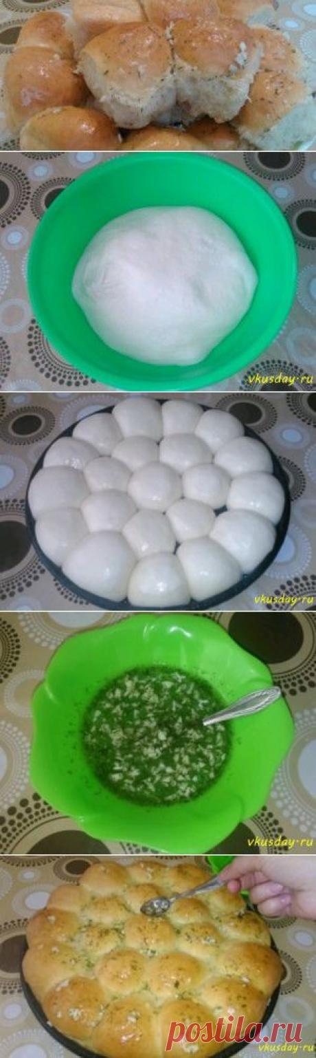 Пампушки с чесноком | Вкусный день