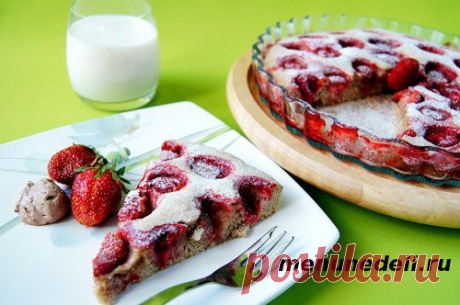 Тарт с клубникой - рецепт с пошаговыми фото / Меню недели