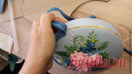 Вышиваем лентами чудесную шкатулку - Ярмарка Мастеров - ручная работа, handmade