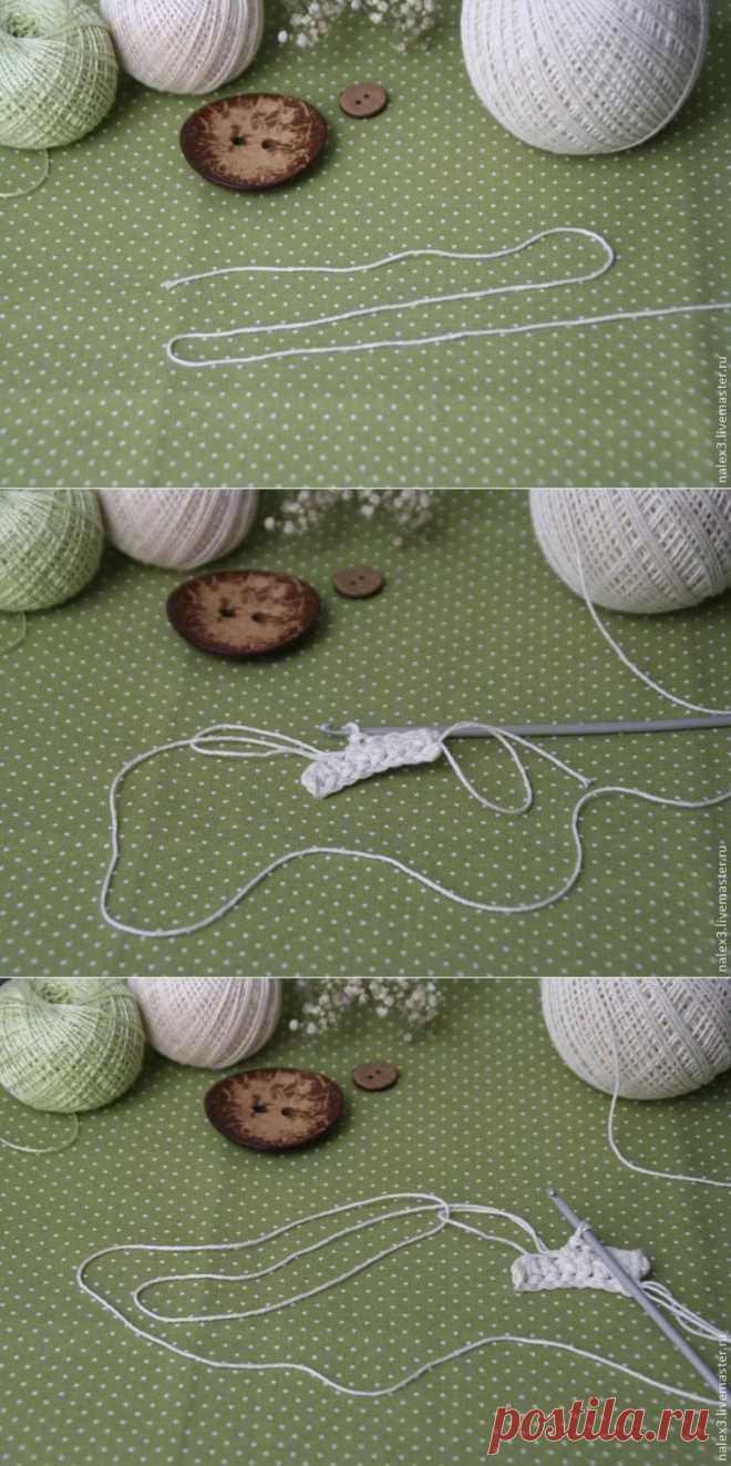 Вязание в три нити с одного мотка - Ярмарка Мастеров - ручная работа, handmade