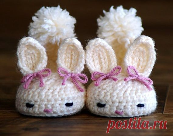 Схема тапочек крючком