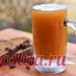 Газированный домашний квас из хлеба без дрожжей