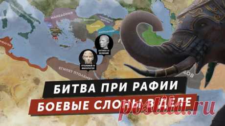 Битва при Рафии – одно из крупнейших сражений античности. Битва слонов