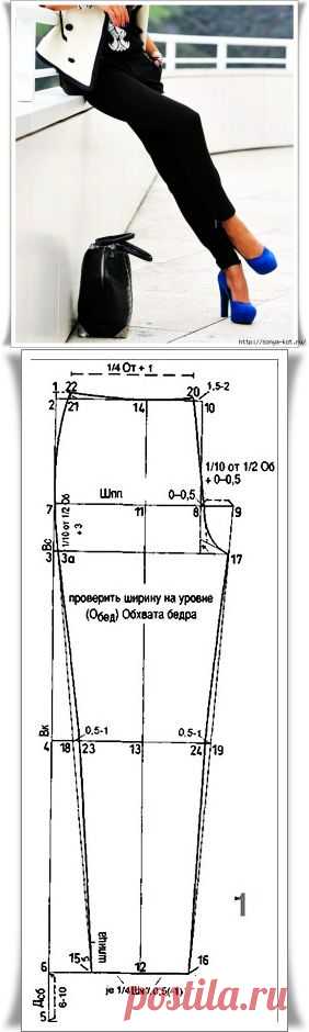 Шьем брюки.