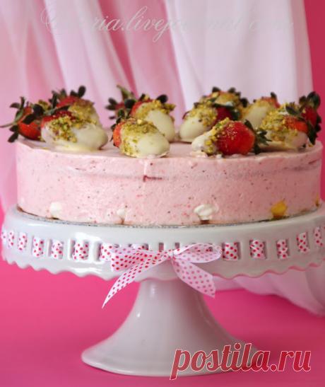 Торт мороженое &quot;Клубничный&quot;