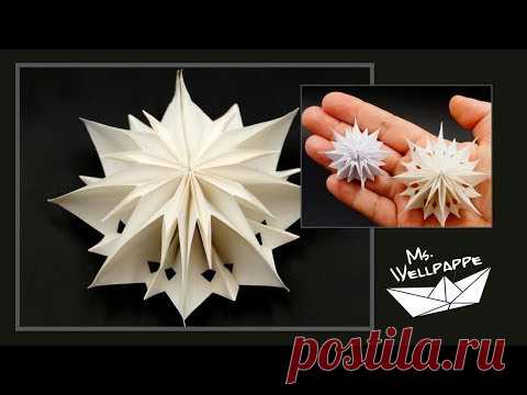 Sterne basteln zu Weihnachten - schöne Weihnachtsdeko selber machen - DIY