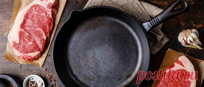 Как удалить застаревший нагар со сковороды