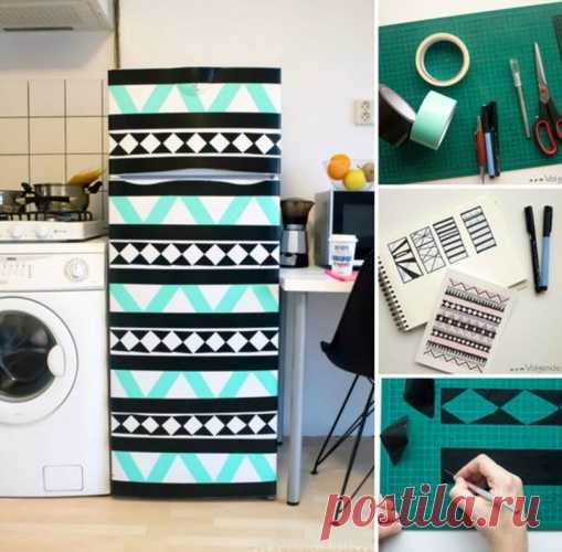 Как обновить старый холодильник своими руками: идеи реставрации старого холодильника