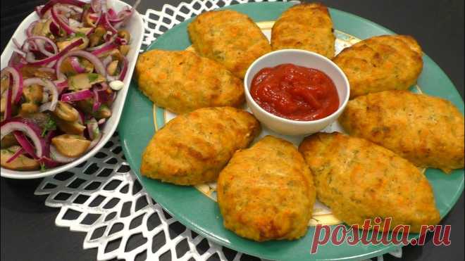 Большие котлеты, рецепт из старой книжки.