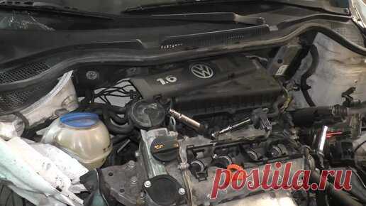 Замена свечей зажигания 1,6 CFNA VW Polo Sedan, Jetta, Skoda Rapid | Авто-маньяк | Дзен