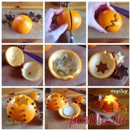 Цитрусовые идеи на Новый Год — DIYIdeas