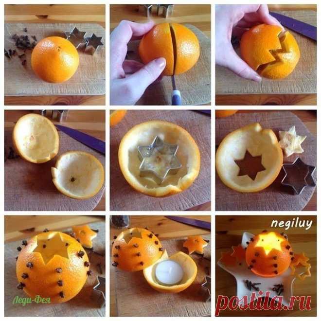 Цитрусовые идеи на Новый Год — DIYIdeas