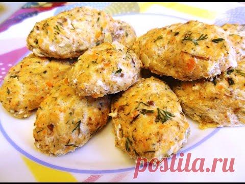 Рыбные котлеты на пару