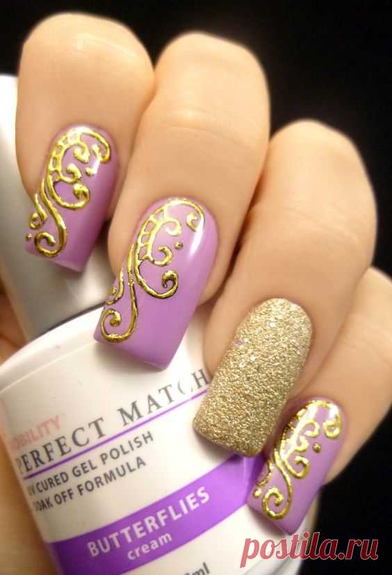 Hand Drawn Foiled Design
