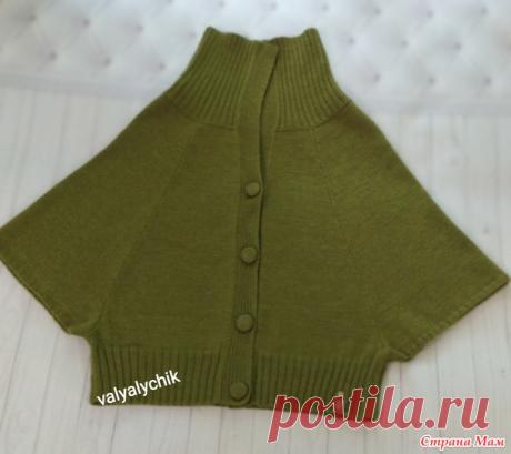Жакет пончо - Вязание - Страна Мам