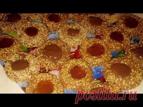 حلويات العيد سهلة كاوكاو زنجلان بدون زيت وبدون دقيق حضريها في 10 دقائق