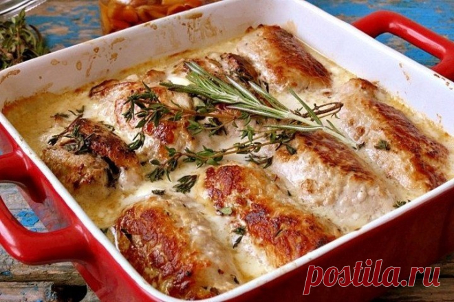 ​Крученики с опятами