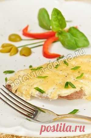 Мясо по-французски.