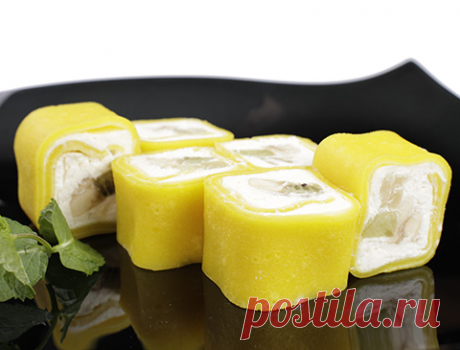 Банановые роллы: полезный десерт БЕЗ сахара! | Вкусные рецепты