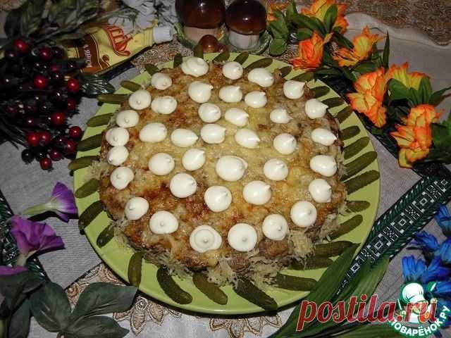 Пирог из печени "Достойный"