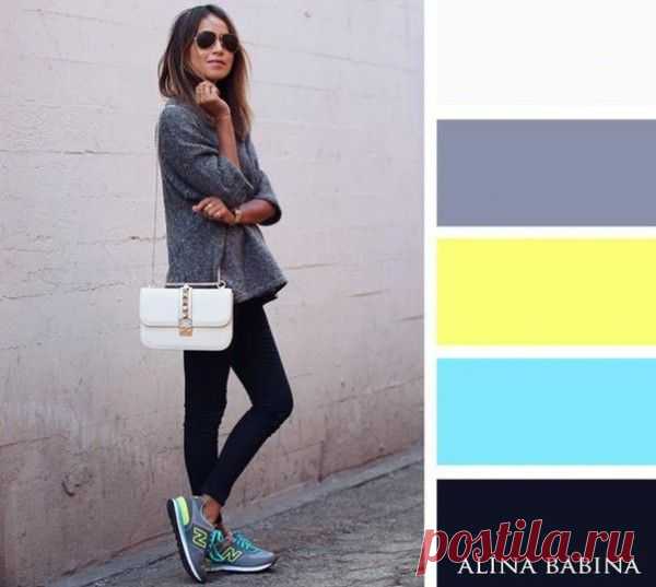 Идеальные сочетания цветов в одежде