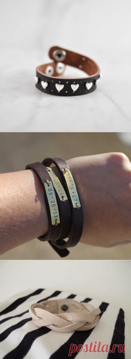 Применение старой кожи в декоре