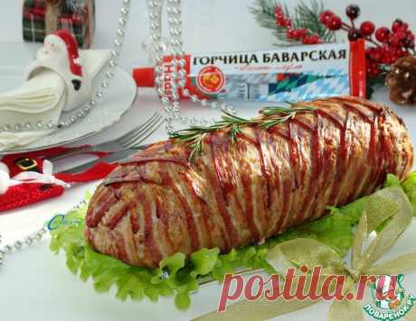 Мясной рулет "Праздничный" – кулинарный рецепт