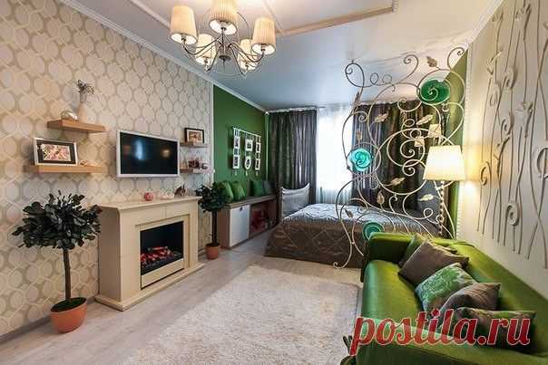 Пространство небольшой квартиры или студии — Роскошь и уют