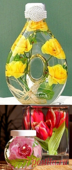 Сохрани первозданную красоту цветов с этoй отличной идеей. Я бегу за цветами…