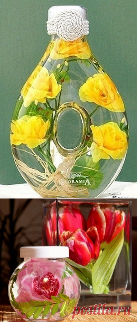 Сохрани первозданную красоту цветов с этoй отличной идеей. Я бегу за цветами…