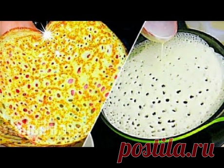 САМЫЕ АЖУРНЫЕ БЛИНЫ(Блинчики) которые я видела! Кружевные Тонкие Блины с дырочками на ряженке!